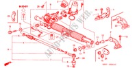 SERVOLENKGETRIEBE(EPS)(RH) für Honda CIVIC 1.6SE 3 Türen 4 gang automatikgetriebe 2002