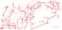 WINDSCHUTZSCHEIBENWASCHER(1) für Honda CIVIC 1.6SE 3 Türen 4 gang automatikgetriebe 2002