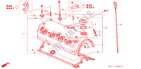 ZYLINDERKOPFDECKEL (1.4L/1.6L) für Honda CIVIC 1.6SE 3 Türen 4 gang automatikgetriebe 2002