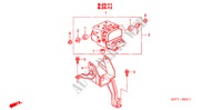 ABS MODULATOR(2) für Honda CIVIC 1.7 LS 3 Türen 5 gang-Schaltgetriebe 2005