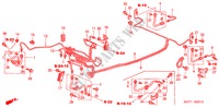 BREMSLEITUNGEN(ABS) (LH) (1) für Honda CIVIC 1.6 ES 3 Türen 4 gang automatikgetriebe 2005