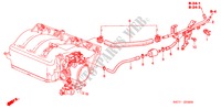 EINBAULEITUNG/ROHRE(TYPE R) für Honda CIVIC TYPE R     PREMIUM 3 Türen 6 gang-Schaltgetriebe 2005