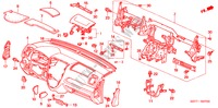 INSTRUMENTENBRETT(LH) für Honda CIVIC 1.6 SPORT 3 Türen 5 gang-Schaltgetriebe 2005