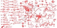 KABELBAUMBAND/BUEGEL(RH) für Honda CIVIC 1.4 S 3 Türen 5 gang-Schaltgetriebe 2005