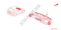 KANAL(LH) für Honda CIVIC 1.4 SPORT 3 Türen 5 gang-Schaltgetriebe 2005