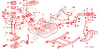 KRAFTSTOFFTANK für Honda CIVIC 1.4 SPORT 3 Türen 5 gang-Schaltgetriebe 2005