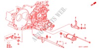 SCHALTGABEL/STEUERWELLE für Honda CIVIC 1.6 S 3 Türen 4 gang automatikgetriebe 2005