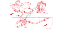 WASSERSCHLAUCH(TYPE R) für Honda CIVIC TYPE R     PREMIUM 3 Türen 6 gang-Schaltgetriebe 2005