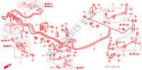 BREMSLEITUNGEN(ABS) (RH) (DIESEL) (2.0L) für Honda CIVIC 2.0 5 Türen 5 gang-Schaltgetriebe 2003