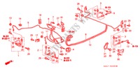 BREMSLEITUNGEN(LH) für Honda CIVIC VTI 5 Türen 4 gang automatikgetriebe 2001