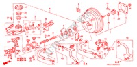 HAUPTBREMSZYLINDER/ MASTER POWER(RH) für Honda CIVIC 2.0 5 Türen 5 gang-Schaltgetriebe 2003