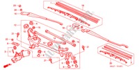 SCHEIBENWISCHER, VORNE(RH) (1) für Honda CIVIC 2.0 5 Türen 5 gang-Schaltgetriebe 2003