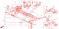 SERVOLENKGETRIEBE(EPS)(RH) für Honda CIVIC 2.0 5 Türen 5 gang-Schaltgetriebe 2003