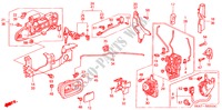 TUERSCHLOESSER, VORNE/AEUSSERER GRIFF für Honda CIVIC 2.0 5 Türen 5 gang-Schaltgetriebe 2003