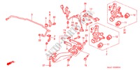 UNTERER ARM, HINTEN für Honda CIVIC 2.0 5 Türen 5 gang-Schaltgetriebe 2003