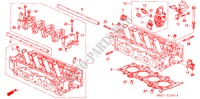 ZYLINDERKOPF(SOHC) (VTEC) für Honda CIVIC 1.6ES 5 Türen 4 gang automatikgetriebe 2001