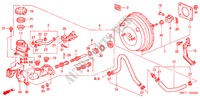 HAUPTBREMSZYLINDER/ MASTER POWER(LH) für Honda CIVIC 1.4LS 5 Türen 4 gang automatikgetriebe 2005