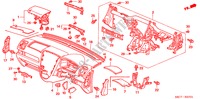 INSTRUMENTENBRETT(RH) für Honda CIVIC 1.4E 5 Türen 5 gang-Schaltgetriebe 2005