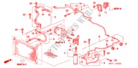 KLIMAANLAGE(SCHLAEUCHE/LEITUNGEN) (LH) (DIESEL) für Honda CIVIC 1.7LS 5 Türen 5 gang-Schaltgetriebe 2005
