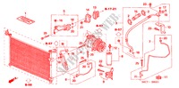 KLIMAANLAGE(SCHLAEUCHE/LEITUNGEN) (RH) für Honda CIVIC 1.6SE 5 Türen 5 gang-Schaltgetriebe 2005