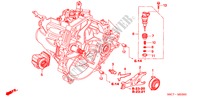 KUPPLUNGSFREIGABE (1.4L/1.5L/1.6L/1.7L) für Honda CIVIC 170I 5 Türen 5 gang-Schaltgetriebe 2005