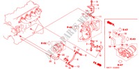 OELLEITUNGEN/UNTERDRUCKLEITUNGEN(DIESEL) für Honda CIVIC 1.7S 5 Türen 5 gang-Schaltgetriebe 2005