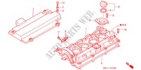 ZYLINDERKOPFDECKEL (DIESEL) für Honda CIVIC 1.7S 5 Türen 5 gang-Schaltgetriebe 2005