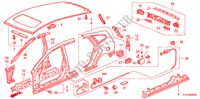 AUSSENBLECHE/TAFEL, HINTEN für Honda STREAM 1.7ES 5 Türen 5 gang-Schaltgetriebe 2002