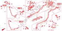 HINTERER SCHLAUCH/HINTERES ROHR(LH) (ZWEIFACH) (2.0L) für Honda STREAM 2.0SI 5 Türen 5 gang-Schaltgetriebe 2003