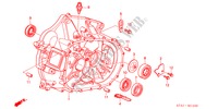 KUPPLUNGSGEHAEUSE(2.0L) für Honda STREAM 2.0SI 5 Türen 5 gang-Schaltgetriebe 2002