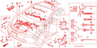 MOTORKABELBAUM (1.7L) für Honda STREAM 1.7ES 5 Türen 5 gang-Schaltgetriebe 2002