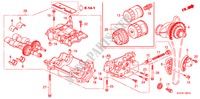 OELPUMPE/OELSIEB (2.0L) für Honda STREAM 2.0SI 5 Türen 5 gang-Schaltgetriebe 2004