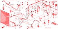 SCHLAEUCHE/LEITUNGEN(LH) ( '03) (ZWEIFACH) (2.0L) für Honda STREAM 2.0SI 5 Türen 5 gang-Schaltgetriebe 2002