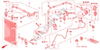 SCHLAEUCHE/LEITUNGEN(RH) ('04) (ZWEIFACH) (2.0L) für Honda STREAM 2.0SE 5 Türen 5 gang automatikgetriebe 2004