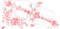 SERVOLENKPUMPE/ BUEGEL(1.7L) für Honda STREAM 1.7ES 5 Türen 5 gang-Schaltgetriebe 2002