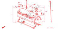 ZYLINDERKOPFDECKEL (1.7L) für Honda STREAM 1.7ES 5 Türen 5 gang-Schaltgetriebe 2002