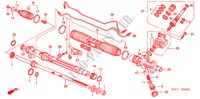 GETRIEBE, SERVOLENKUNG(LH) für Honda STREAM 2.0 ES 5 Türen 5 gang automatikgetriebe 2005