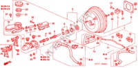 HAUPTBREMSZYLINDER/MASTER POWER(RH) für Honda STREAM SE 5 Türen 5 gang-Schaltgetriebe 2005