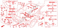 MOTORKABELBAUM (2.0L) für Honda STREAM SI 5 Türen 5 gang automatikgetriebe 2005