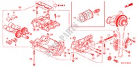 OELPUMPE/OELSIEB (2.0L) für Honda STREAM SI-L 5 Türen 5 gang-Schaltgetriebe 2005
