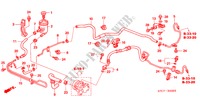 SERVOLENKLEITUNGEN (2.0L) (LH) (2) für Honda STREAM SI 5 Türen 5 gang automatikgetriebe 2005