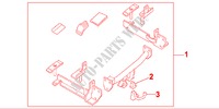 AHK STANDART DESIGN ABNEHMBAR für Honda ACCORD COUPE 3.0IV6 2 Türen 4 gang automatikgetriebe 2000