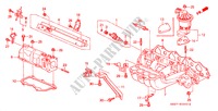 ANSAUGKRUEMMER(L4) für Honda ACCORD COUPE 2.0IES 2 Türen 5 gang-Schaltgetriebe 1999