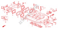 ANSAUGKRUEMMER(V6) für Honda ACCORD COUPE 3.0IV6 2 Türen 4 gang automatikgetriebe 1998