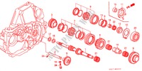 HAUPTWELLE für Honda ACCORD COUPE VTI 2 Türen 5 gang-Schaltgetriebe 2000