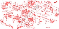 INSTRUMENTENBRETT(LH) für Honda ACCORD COUPE 3.0IV6 2 Türen 4 gang automatikgetriebe 2000