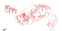 KABELBAUM(RH) für Honda ACCORD COUPE 3.0IV6 2 Türen 4 gang automatikgetriebe 1998