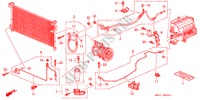 KLIMAANLAGE (SCHLAEUCHE/LEITUNGEN)(L4)(RH) für Honda ACCORD COUPE 2.0IES 2 Türen 4 gang automatikgetriebe 2000