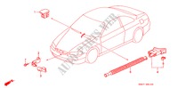 KLIMAANLAGE (SENSOR) für Honda ACCORD COUPE 3.0IV6 2 Türen 4 gang automatikgetriebe 1998