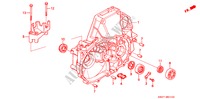 KUPPLUNGSGEHAEUSE für Honda ACCORD COUPE 2.0IES 2 Türen 5 gang-Schaltgetriebe 1998